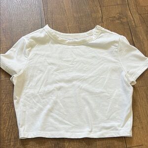 Wild Fable White Crop Top